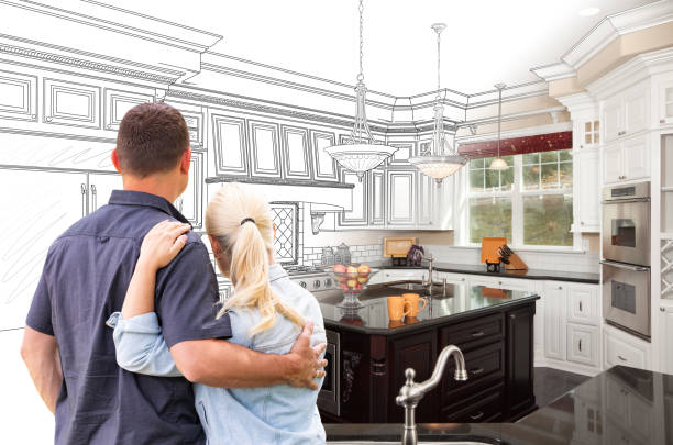 Professional Kitchen Remodeling technician working in Randallstown, MD